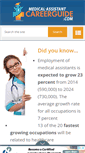 Mobile Screenshot of medicalassistantcareerguide.com